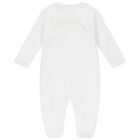 Blue & White Angel Wings Babygrows ( 2-Pack ), 2, hi-res